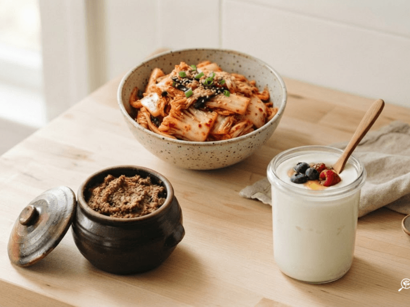 발효식품의 과학 — 김치·된장·요거트가 장내 세균을 바꾸는 메커니즘